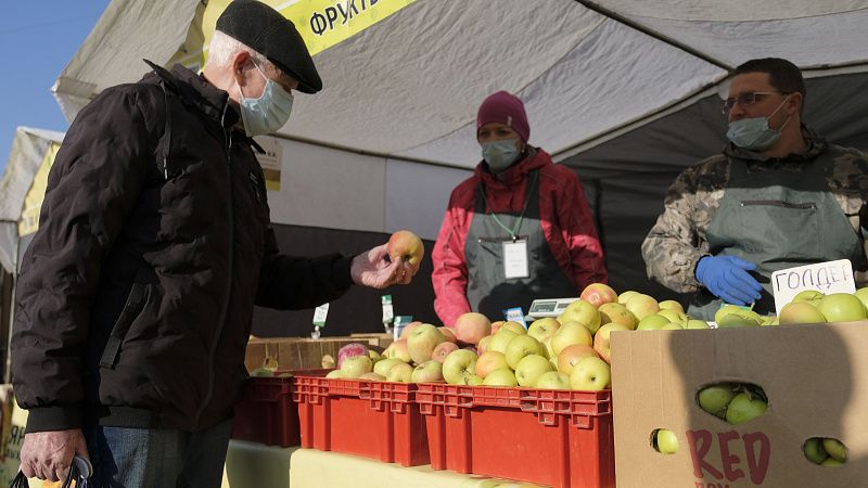 В субботу в Краснодар привезли 90 тонн сельхозпродуктов из фермерств края