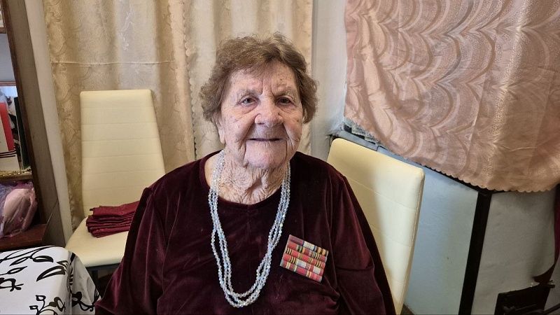 Участнице ВОВ Галине Вшивцевой из Краснодара исполнилось 102 года
