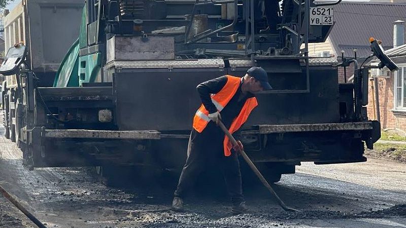 По ул. Таманской в Краснодаре стартовали ремонтные работы