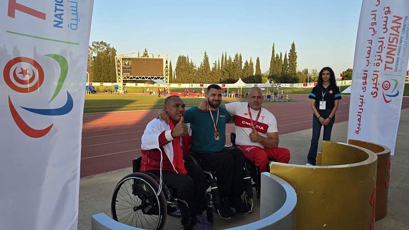 Две золотые медали завоевал паралимпиец из Краснодара в Тунисе