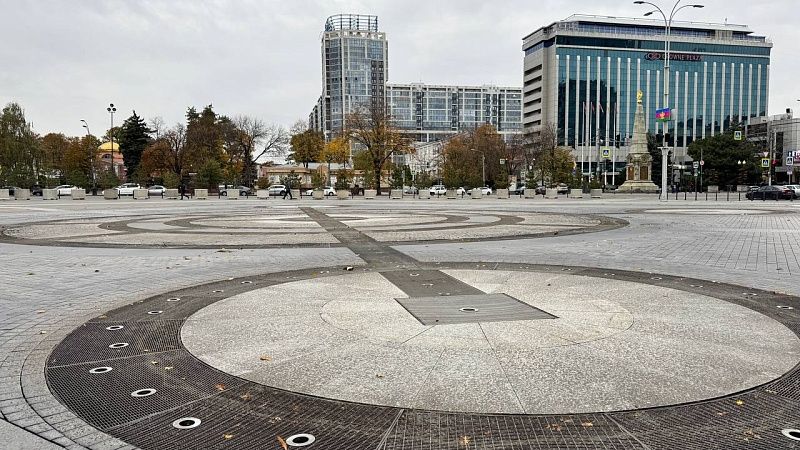 В Краснодаре отключили городские фонтаны на зиму