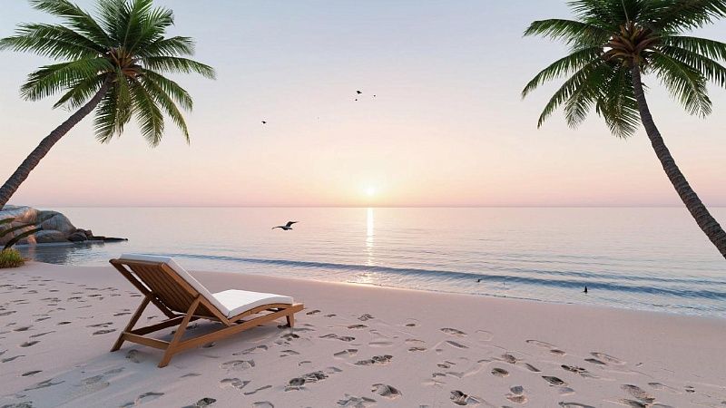 Шезлонги за 11 тысяч рублей предложили туристам в Сириусе