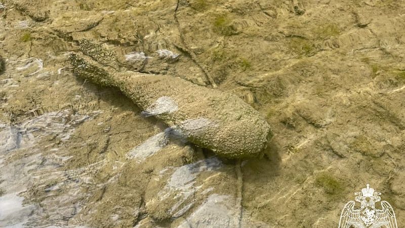 Найденный туристами боеприпас времен ВОВ уничтожили взрывотехники в Геленджике