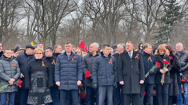 В Чистяковской роще почтили память краснодарцев, ставших жертвами фашистского террора