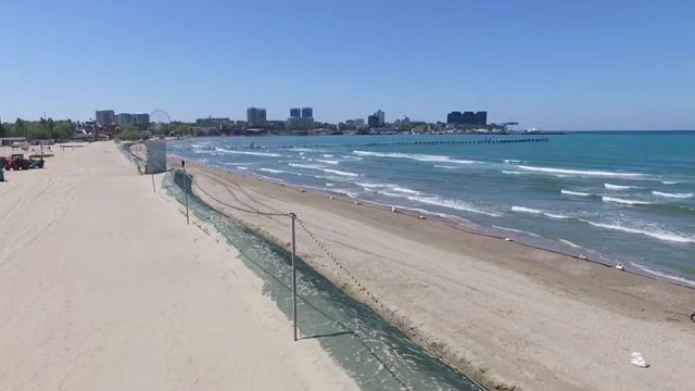 Сотрудники МЧС провели воздушный мониторинг 2 км пляжей Анапы