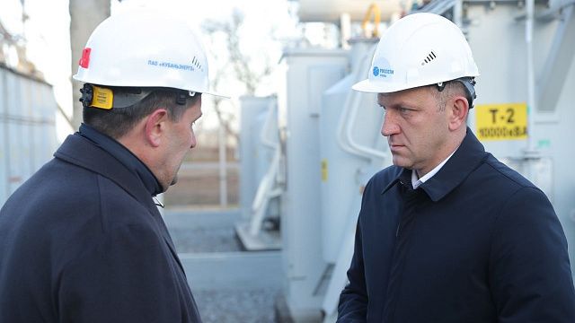 Глава Краснодара: до конца года обновится электроподстанция «Почтовая» Фото: t.me/emnaumov