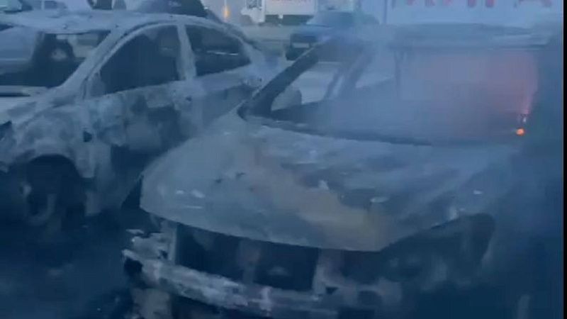 Опубликованы кадры с мест атаки украинских дронов в Раменском и Видном