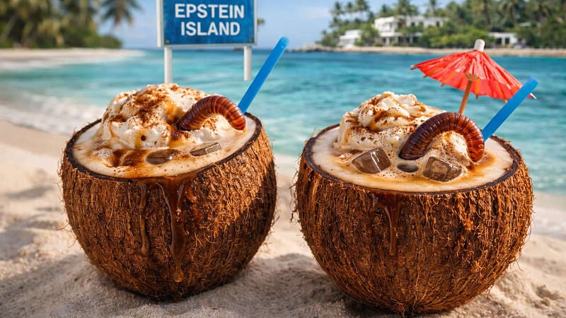 Краснодарская кофейня вызвала споры в сети из-за напитков «с острова Эпштейна»