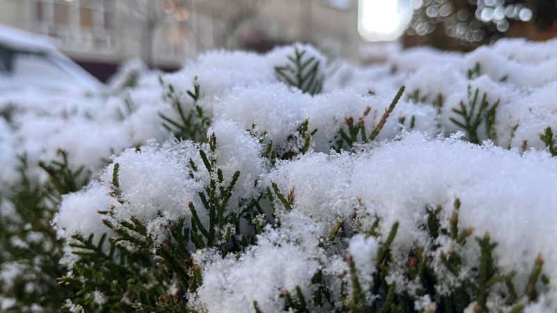 Шестьдесят машин задействовали на уборке снега в горах Сочи