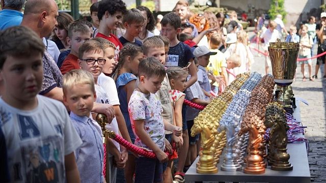 200 детей и взрослых приняли участие в благотворительном турнире по шахматам в Краснодаре