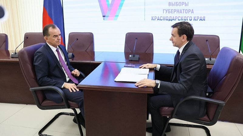 Вениамин Кондратьев подал документы для выдвижения на пост губернатора Кубани