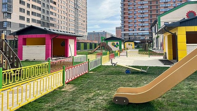 В районе Западного Обхода в Краснодаре достроили детский сад. Фото: пресс-служба администрации Краснодара