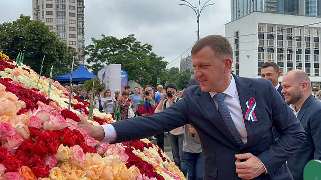 Празднование Дня России в Краснодаре. Фото: телеканал «Краснодар»