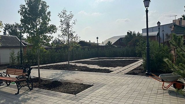 В Краснодаре построят новый сквер. Фото: Пресс-служба администрации Краснодара