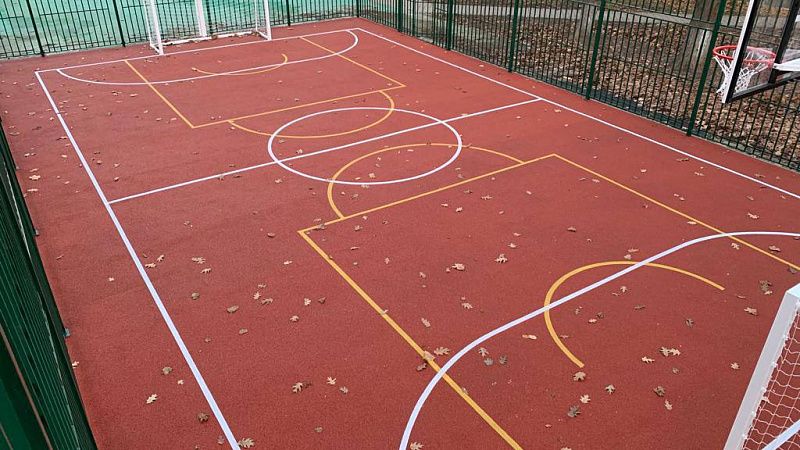 В микрорайонах Краснодара в 2022 году обустроили девять спортивных площадок