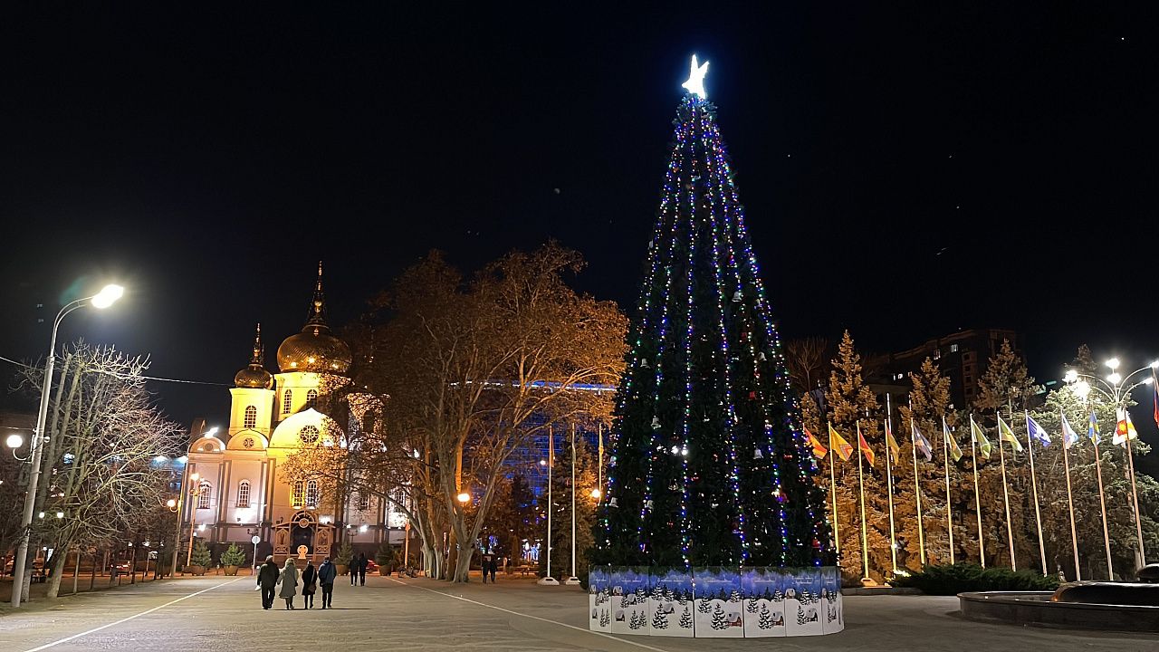 Краснодар в декабре