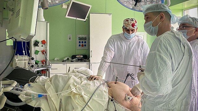 В Краснодарской больнице провели первую закрытую гастрэктомию Фото: Минздрав Кубани