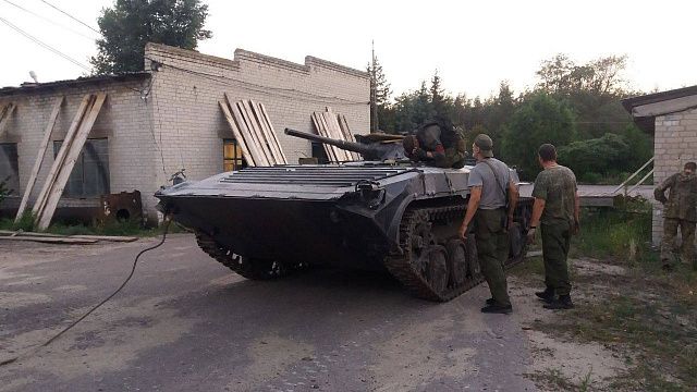 Казаки Кубани захватили вооружение ВСУ на Донбассе. Фото: телеграм-канал t.me/vlasovkuban