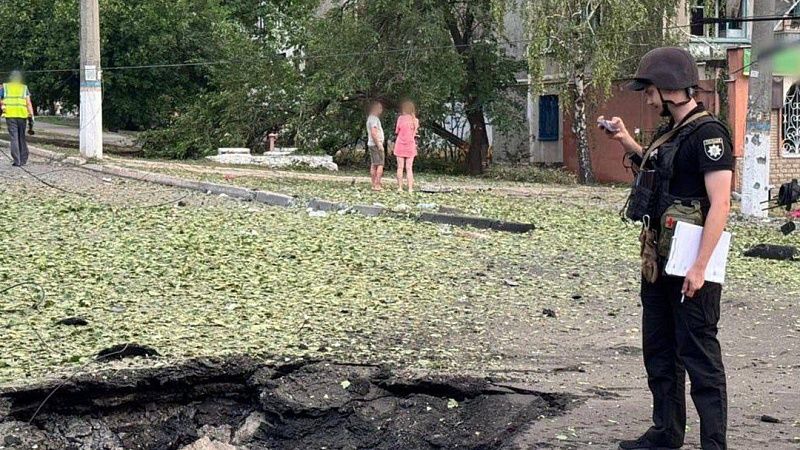 В Сеть выложили видео последствий удара «Геранями» по Славянску