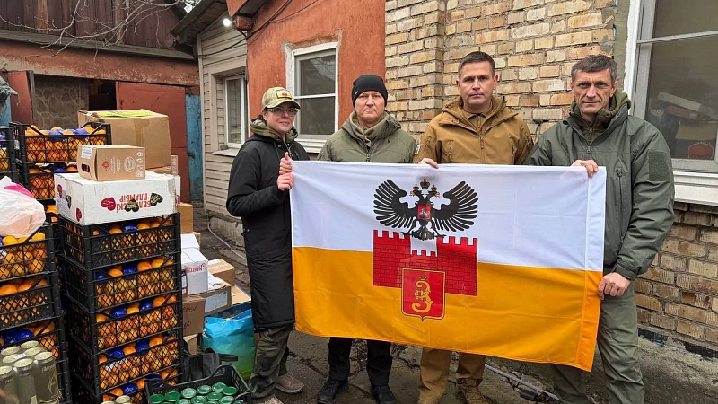 По поручению главы Краснодара бойцам СВО доставили продукты к Новому году