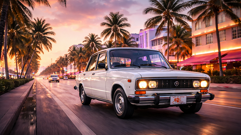 Девушки без штанов прокатились на капоте автомобиля в Башкирии