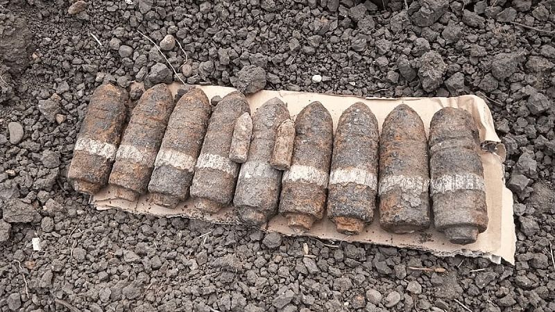 Ржавые боеприпасы времен ВОВ обезвредили при работах в поле под Тихорецком