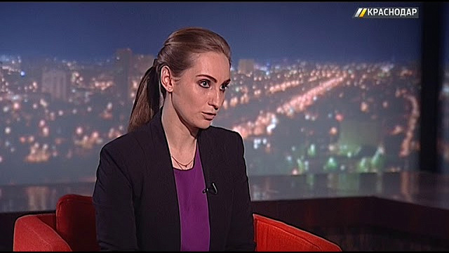 Юлия Чеснокова, начальник отдела министерства труда и социального развития Краснодарского края