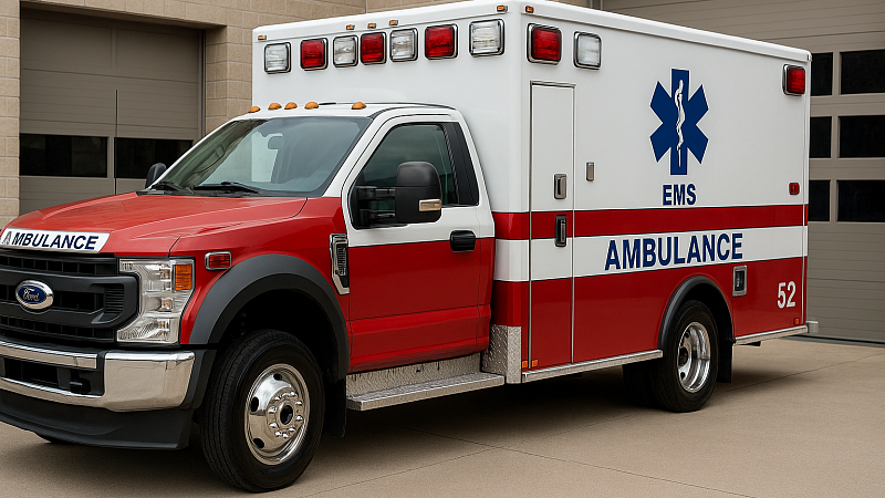 Водитель пикапа упал с 91-метровой высоты и выжил в США