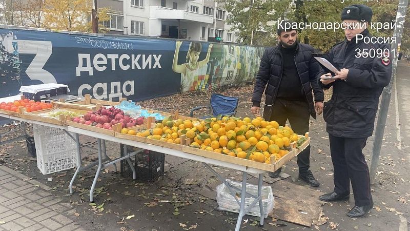 Покупай, не скупись: факты несанкционированной торговли выявили в Краснодаре