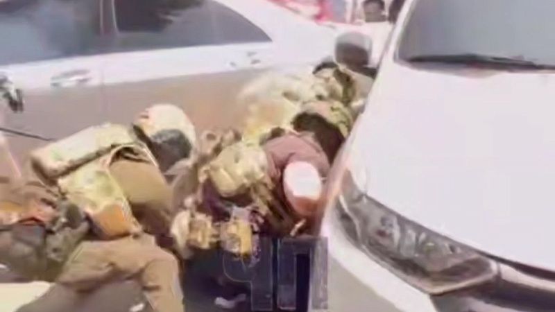 Видео задержания экс-депутата Кубани Волощука опубликовали в соцсетях