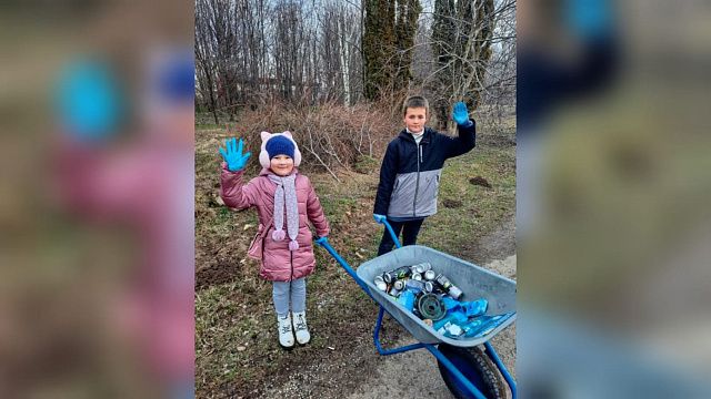В хуторе Ленина Краснодара организовали общественное движение по уборке мусора «Зелёные тимуровцы»
