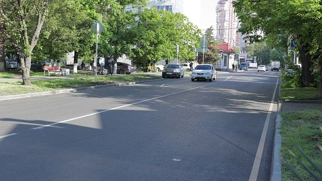 В Краснодаре завершили плановый ремонт дорог по нацпроекту