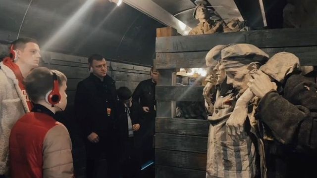 Глава Краснодара посетил «Поезд Победы». Фото: https://t.me/emnaumov
