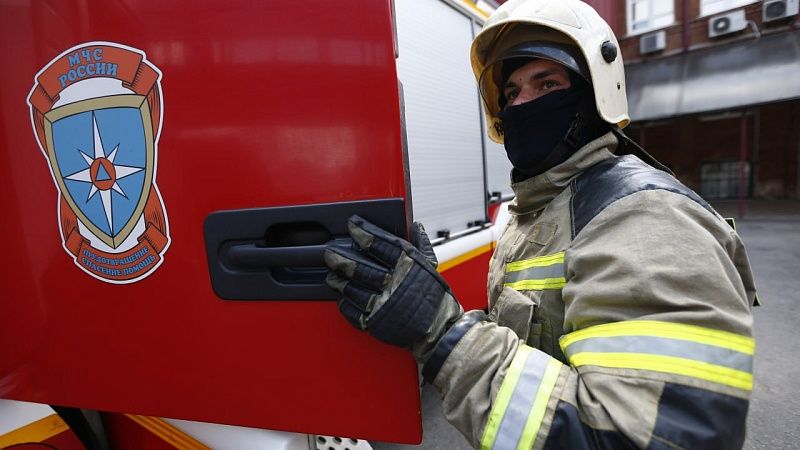 Пожар начался в ЖК «Лазурные берега» в Татарстане после атаки БПЛА