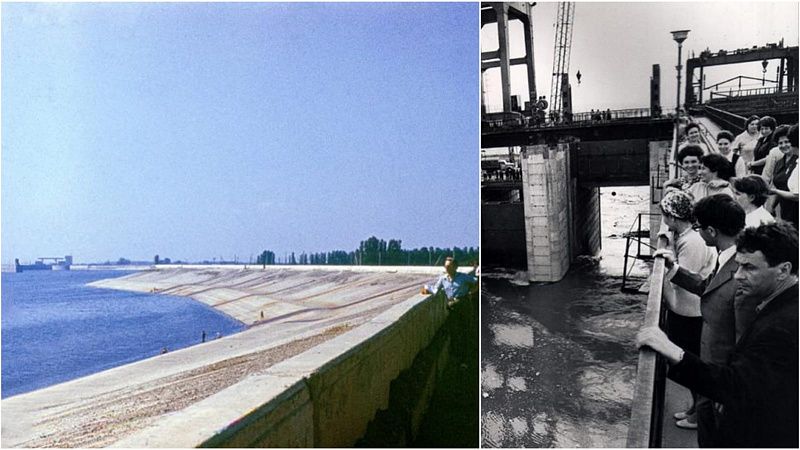 В 1968 году начали строить Краснодарское водохранилище 