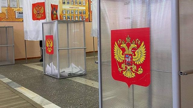 Психологи работают с девочкой, которая подожгла скатерть на выборах в Краснодаре Архивное фото с выборов: телеканал Краснодар