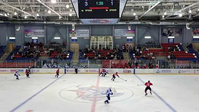 Краснодарский ХК «Гвардия» одержал победу в матче против «Белгорода»