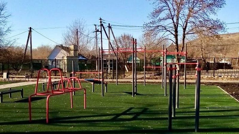 Зелёную зону со скейт-площадкой открыли в Лабинском районе