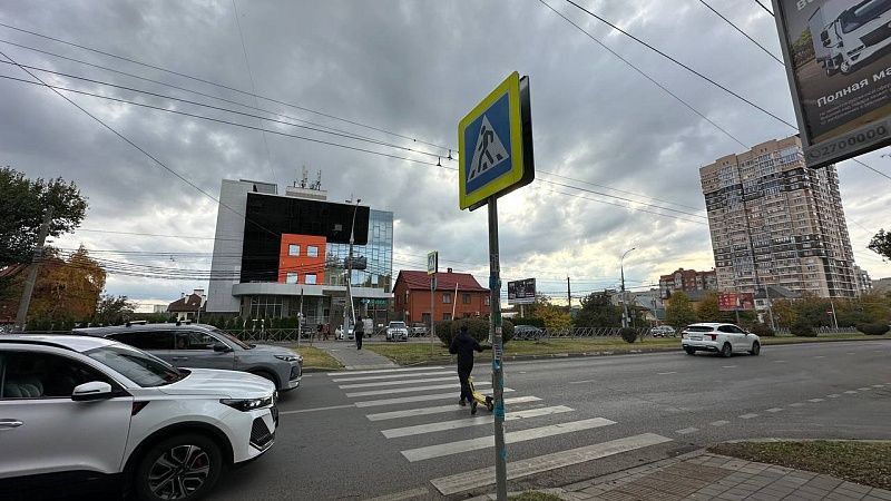 Школьника сбили на «зебре» в Краснодаре