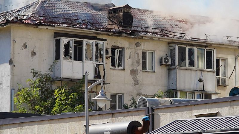 Оперштаб показал последствия масштабной атаки ВСУ на Новороссийск