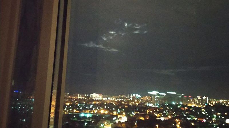 Жители Краснодара назвали «знамением» букву Z в ночном небе