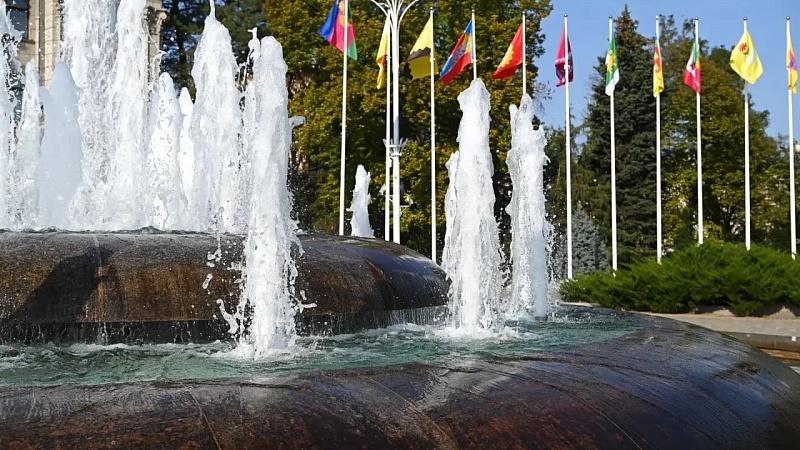 Сезон городских фонтанов завершится 4 ноября в Краснодаре 