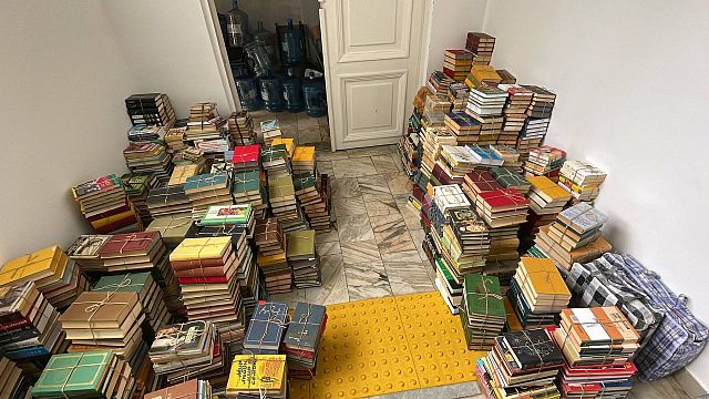 В КубГУ завершилась акция «Книги Кубани – детям Донбасса»