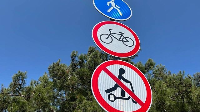 Брошенные самокаты заблокировали проход в метро в Москве