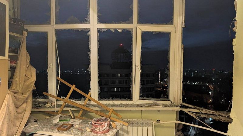 Из-за атаки БПЛА пострадали минимум 14 человек в Подмосковье