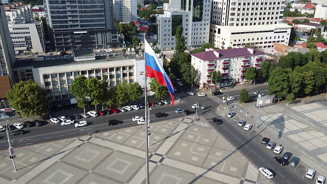 42 метра ввысь: интересные факты о главном краснодарском флагштоке Фото: Телеканал «Краснодар»