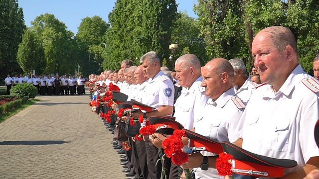 Память погибших казаков в Первой мировой войне почтили в Краснодаре