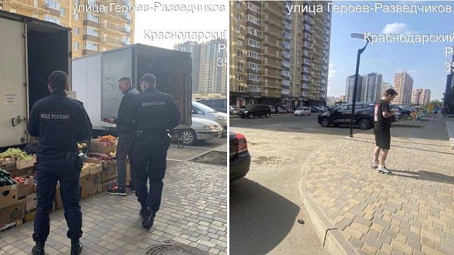 В Краснодаре за неделю прикрыли больше 80 точек незаконной торговли Фото: t.me/upravlenie_torgovli