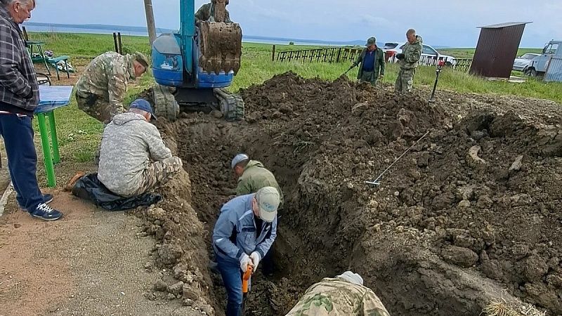 Воинское захоронение времён ВОВ нашли в Темрюкском районе