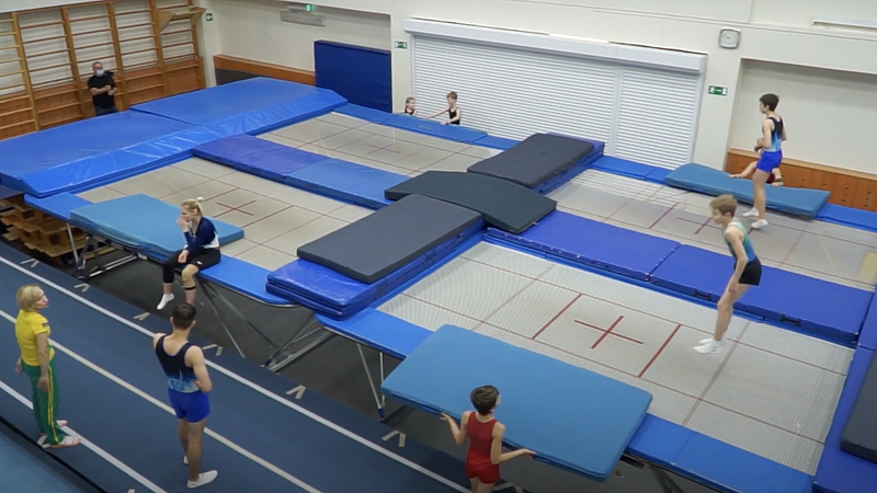 Батутисты Кубани поборются за золото Всероссийской Спартакиады